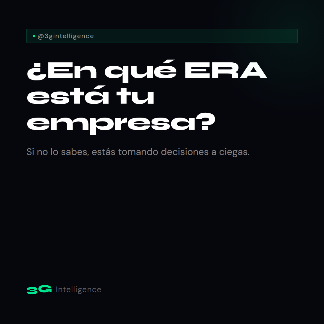 ¿En qué ERA está tu empresa?
