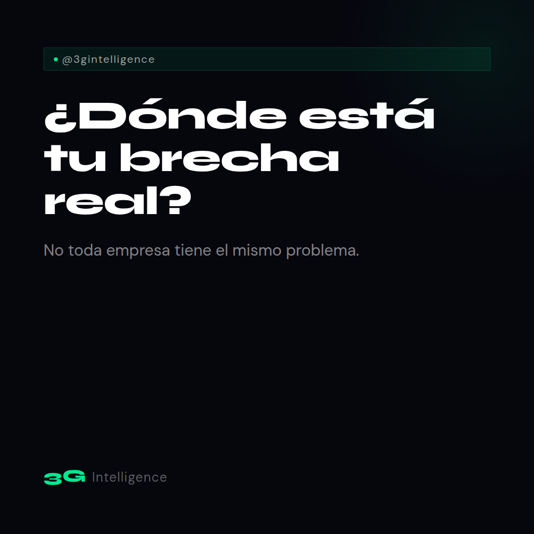 La brecha real